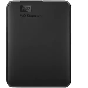HDD extern WD Elements Portable, 1TB, 2.5, USB 3.0, Negru imagine