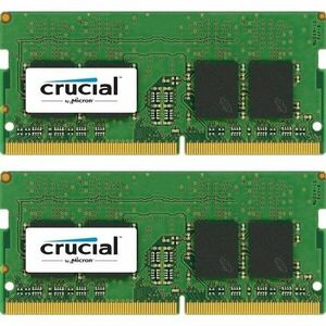 Memorie notebook Crucial 32GB, DDR4, 2400MHz, CL17, 1.2v, Dual Rank x8, Dual Channel Kit imagine