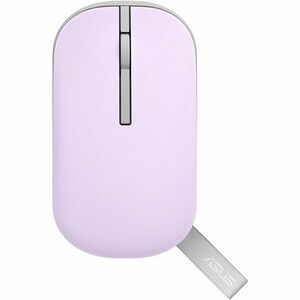 Mouse ASUS Marshmallow MD100 Wireless & Bluetooth Lilac Mist Purple imagine