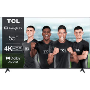 Televizor TCL LED 55P638, 139 cm, Smart Google TV, 4K Ultra HD, Clasa E imagine