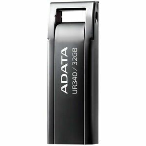USB Flash Drive ADATA UR340 32GB, BLACK metalic, USB 3.2 imagine
