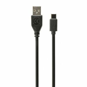 Cablu alimentare si date. smartphone, USB 2.0 (T) la USB 2.0 Type-C (T), 3m, negru imagine