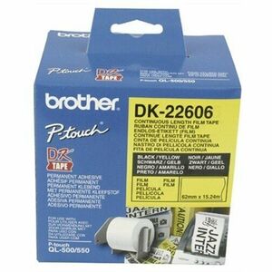Banda continua laminata Brother DK22606, 62mm, 15, 24m imagine