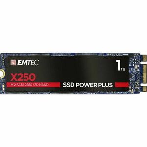 SSD X250, 1TB, SATA M2 2280, R/W speed 520MBs/500MBs imagine