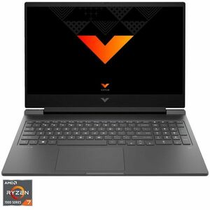 Laptop Gaming HP Victus 16-s0101nq cu procesor AMD Ryzen™ 7 7840HS pana la 5.1 GHz, 16.1, Full HD, IPS, 144Hz, 32GB DDR5, 1TB SSD, NVIDIA GeForce RTX 4070 8GB, Free DOS, Mica Silver imagine
