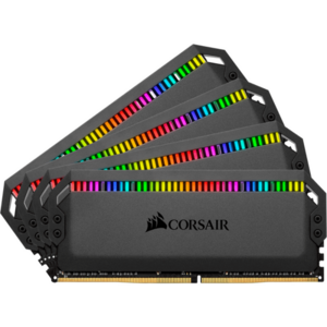 Memorie Dominator Platinum RGB 32GB DDR4 3200MHz CL16 Quad Channel Kit imagine