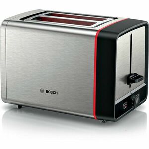 Prajitor de paine compact Bosch TAT6M420, oprire automata; rumenire uniforma; Inox imagine