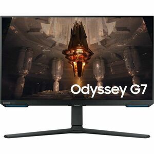 Monitor LED Samsung Gaming Odyssey G7 LS28BG700EPXEN Smart 27 inch UHD IPS 1 ms 144 Hz HDR G-Sync Compatible & FreeSync Premium Pro imagine
