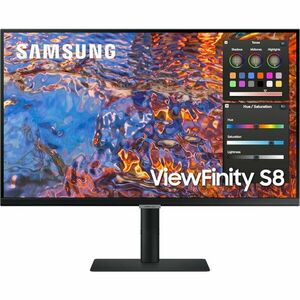 Monitor LED Samsung ViewFinity S8 S80PB LS27B800PXPXEN 27 inch UHD IPS 5 ms 60 Hz USB-C HDR imagine