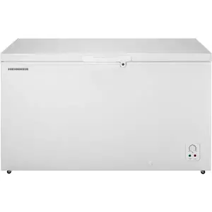 Lada frigorifica Heinner HCF-420F+, 420 l, Clasa F, Control mecanic, Termostat reglabil, Decongelare rapida, Alb imagine