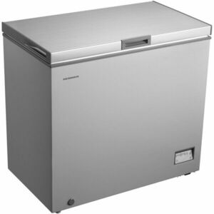 Lada frigorifica Heinner HCF-205NHSE++, 198 l, Clasa E, Compresor inverter, Control electronic, Display waterproof, Argintiu imagine