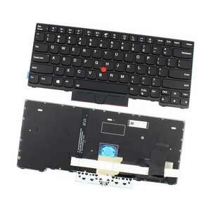 Tastatura Lenovo PK131H41A00 Neagra cu TrackPoint iluminata backlit imagine