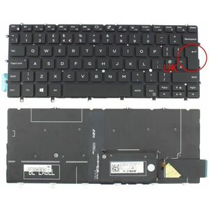 Tastatura Dell XPS 13 9370 iluminata layout UK fara rama enter mare imagine