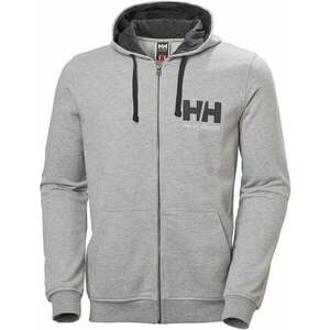 Helly Hansen Men's HH Logo Full Zip Hanorac cu gluga Grey Melange S imagine