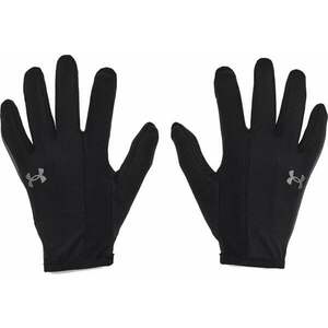 Under Armour Men's UA Storm Run Liner Gloves Black/Black Reflective M Mănuși pentru alergare imagine