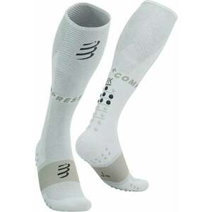 Compressport Full Socks Oxygen White T2 Șosete pentru alergre imagine