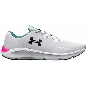 Under Armour Women's UA Charged Pursuit 3 Tech Running Shoes White/Black 36, 5 Pantofi de alergare pe șosea imagine