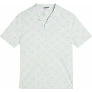 J.Lindeberg Resort Regular Fit Shirt Print White Sphere Dot XL Tricou polo imagine