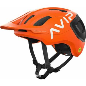 POC Axion Race MIPS Fluorescent Orange AVIP/Uranium Black Matt 55-58 Cască bicicletă imagine