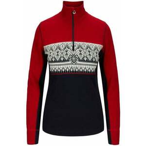 Dale of Norway Moritz Basic Womens Sweater Superfine Merino Raspberry/Navy/Off White M Săritor imagine