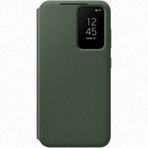 Husa de protectie Samsung Smart View Wallet Case pentru Galaxy S23, Khaki imagine