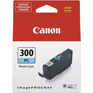Cartus Inkjet Canon PFI-300PC 14.4ml Photo Cyan imagine