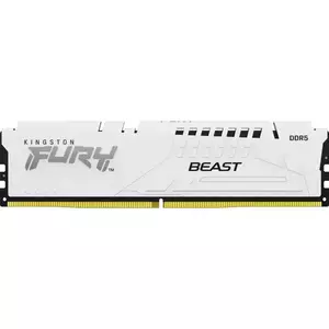 Memorie Desktop Kingston Fury Beast 32GB DDR5 5600Mhz White imagine