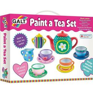 Joc creativ Galt Set ceramica - Picteaza un set de ceai imagine