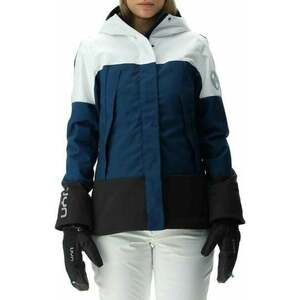 UYN Lady Natyon Snowqueen Jacket Full Zip Optical White/Blue Poseidon/Black S imagine