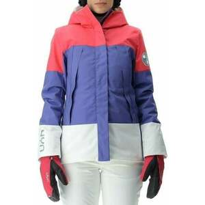 UYN Lady Natyon Snowqueen Jacket Full Zip Pink Yarrow/Blue Iris/Optical White S imagine