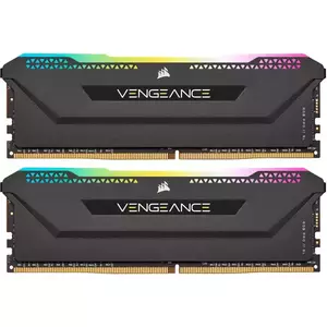 Memorie Desktop Corsair Vengeance RGB PRO SL 16GB(2 x 8GB) DDR4 3600Mhz CL18 Black imagine