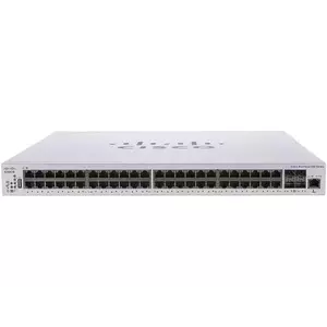 Switch Cisco CBS350-48T-4X cu management fara PoE 48x1000Mbps-RJ45 + 4xSFP+ imagine