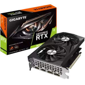 Placa Video Gigabyte GeForce RTX 3050 WINDFORCE OC V2 8GB GDDR6 128 biti imagine