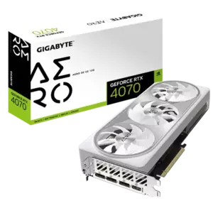 Placa Video Gigabyte GeForce RTX 4070 AERO OC V2 12GB GDDR6X 192 biti imagine