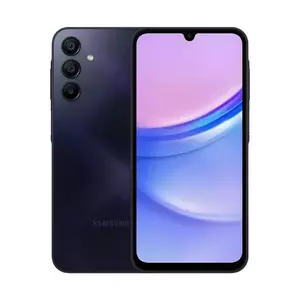 Telefon Mobil Samsung Galaxy A15 A155 128GB Flash 4GB RAM Dual SIM 4G Blue Black imagine