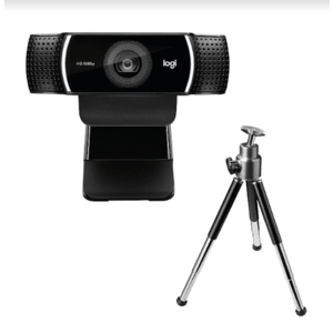 Camera Web Logitech C922 Pro Stream, Full HD, Microfon, USB (Negru) imagine