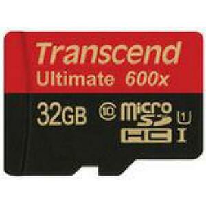 Card de memorie Transcend microSDHC, 32GB, UHS-I, 600x imagine