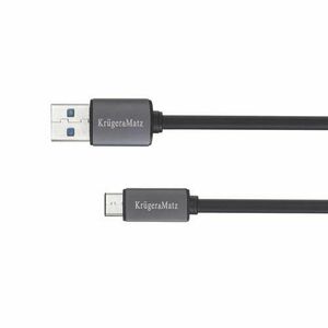 Cablu USB - USB tip C Kruger&Matz KM0347, 50 cm imagine