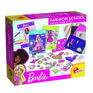 Scoala de moda Lisciani Barbie L86023, 5+ ani (Multicolor) imagine