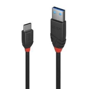 Cablu Lindy LY-36915, 0.5m, USB 3.2 Type A - USB Type C, 10Gbps imagine