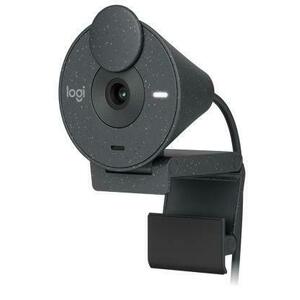 Camera Web Logitech Brio 300, USB, Full HD, 30 fps (Negru) imagine