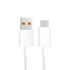 Cablu de date Xiaomi 6A, USB Type-A, USB Type-C, 1 m (Alb) imagine