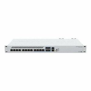 Switch Cloud Router 8 10G Ethernet, 4 10G combo RJ45/SFP+, - Mikrotik CRS312-4C+8XG-RM imagine