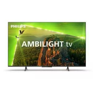 Televizor LED Philips 165 cm (65inch) 65PUS8118/12, Ultra HD 4K, Smart TV, Ambilight pe 3 laturi, WiFi, CI+ imagine