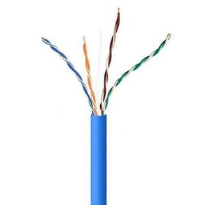 Rola Cablu retea UTP Gembird UPC-5004E-SOL-B, CAT. 5E, Albastru imagine