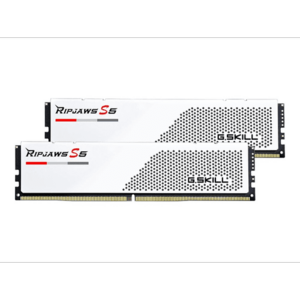 Memorie RAM, G.Skill, Ripjaws S5/DDR5, 64 GB / 2 x 32 GB, DIMM, 288 pini, 6000 MHz / PC5-48000, Alb imagine