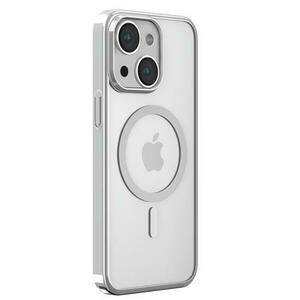 Husa Devia Glimmer Series, Magnetic, pentru Apple iPhone 15 (Argintiu) imagine