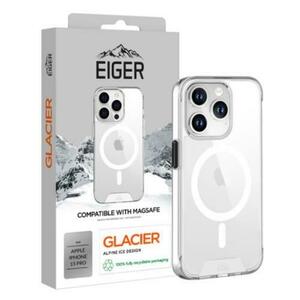 Husa Protectie Spate Eiger Glacier Magsafe Case pentru Apple iPhone 15 Pro (Transparent) imagine