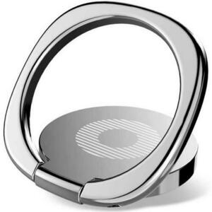 Suport auto Baseus Ring Privity, Rotire 360°, Argintiu imagine