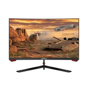 Monitor Gaming VA E-LED Dahua 27inch LM27-E230C, Full HD (1920 x 1080), HDMI, DisplayPort, Ecran curbat, 165 Hz, 1 ms (Negru) imagine